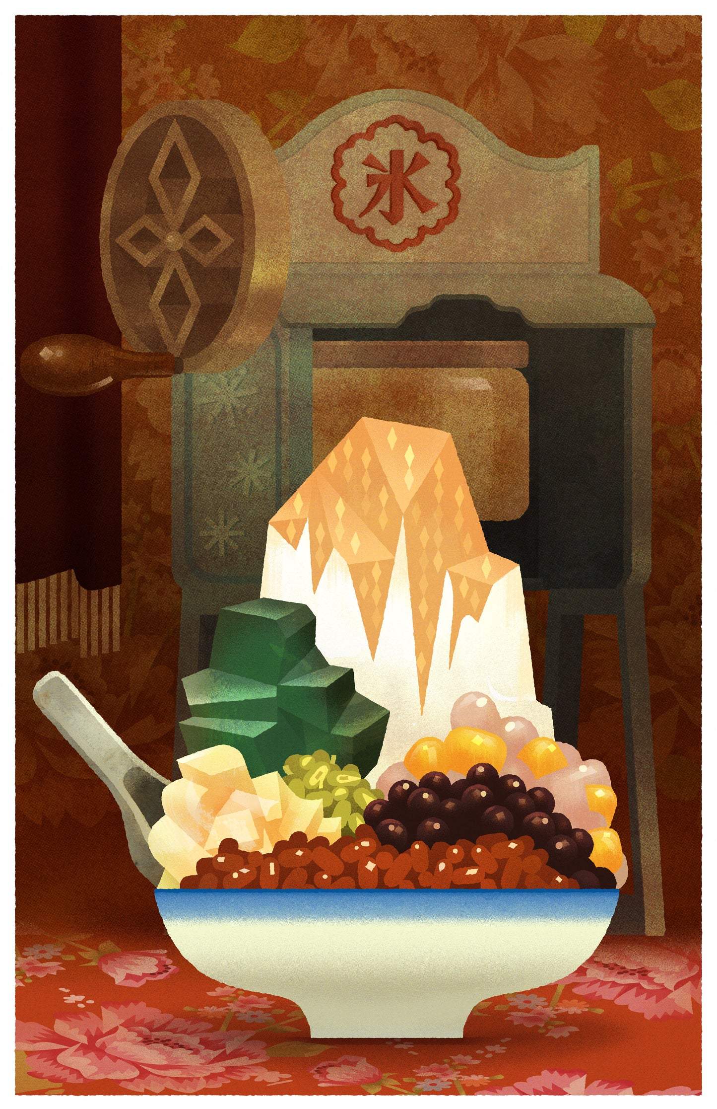 Shaved Ice Art Print