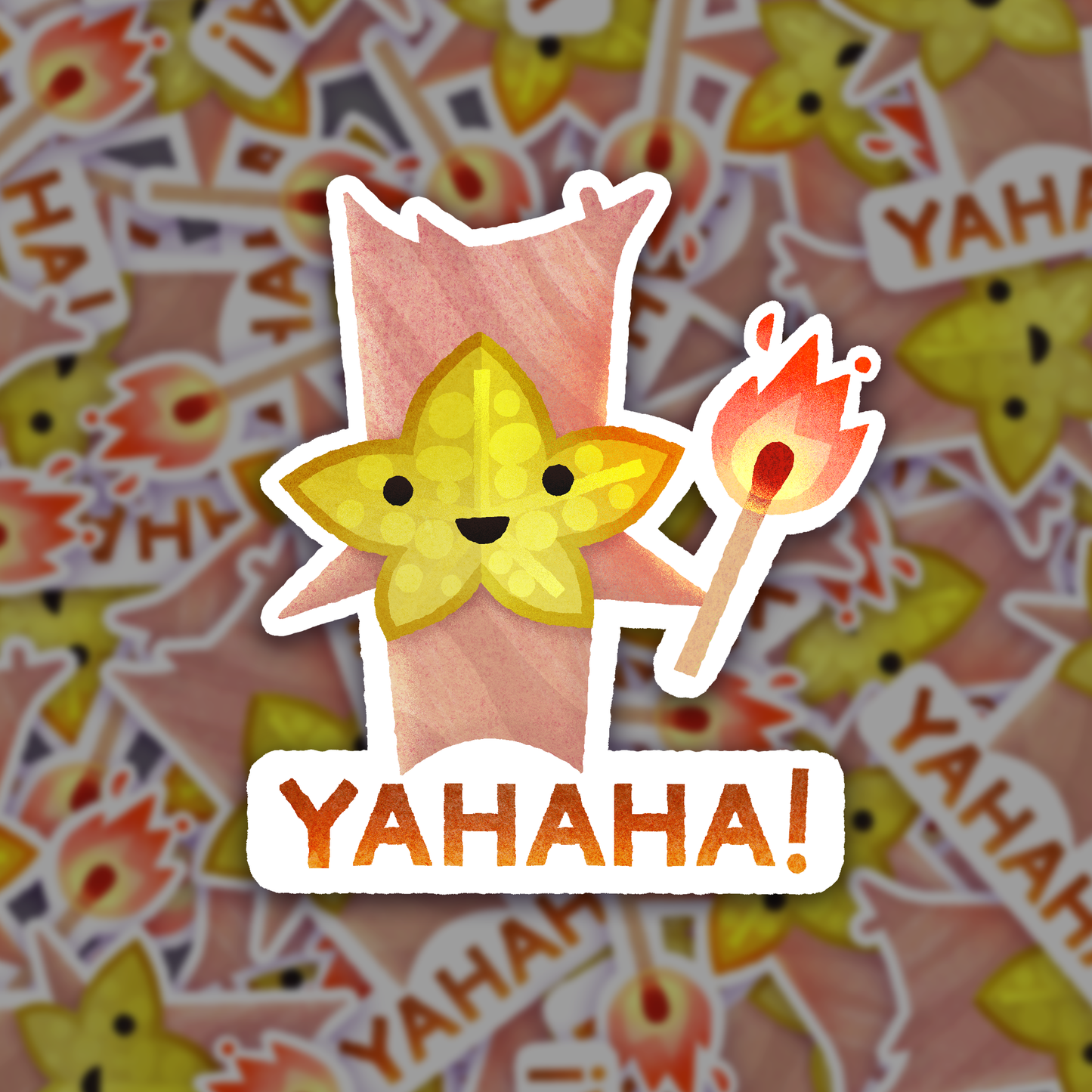 Ya ha ha! Sticker
