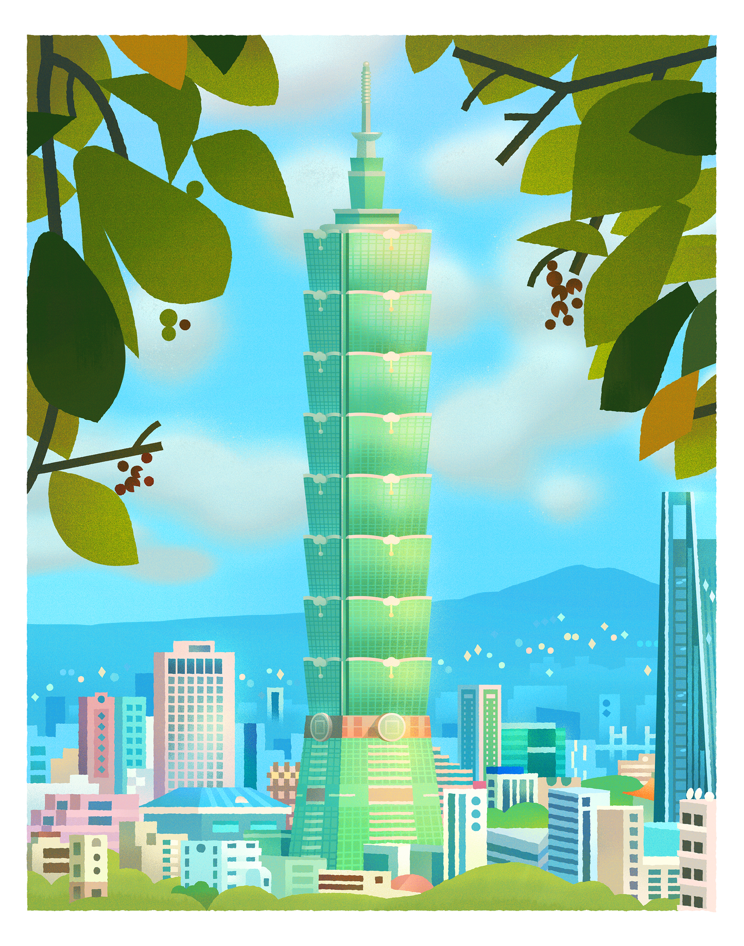 Taipei 101 Print
