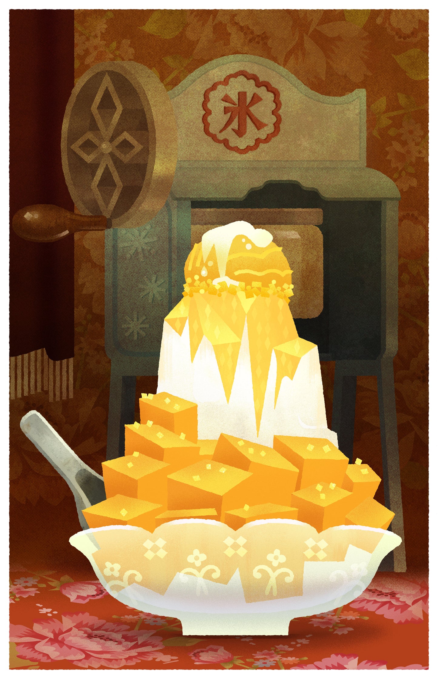Shaved Ice Art Print