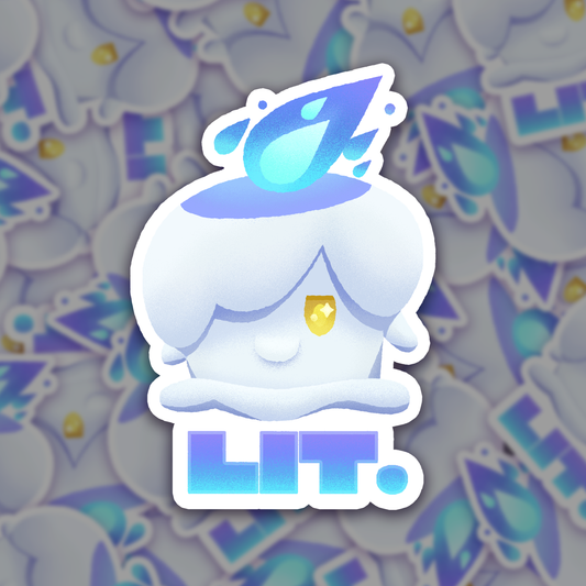 Lit Sticker