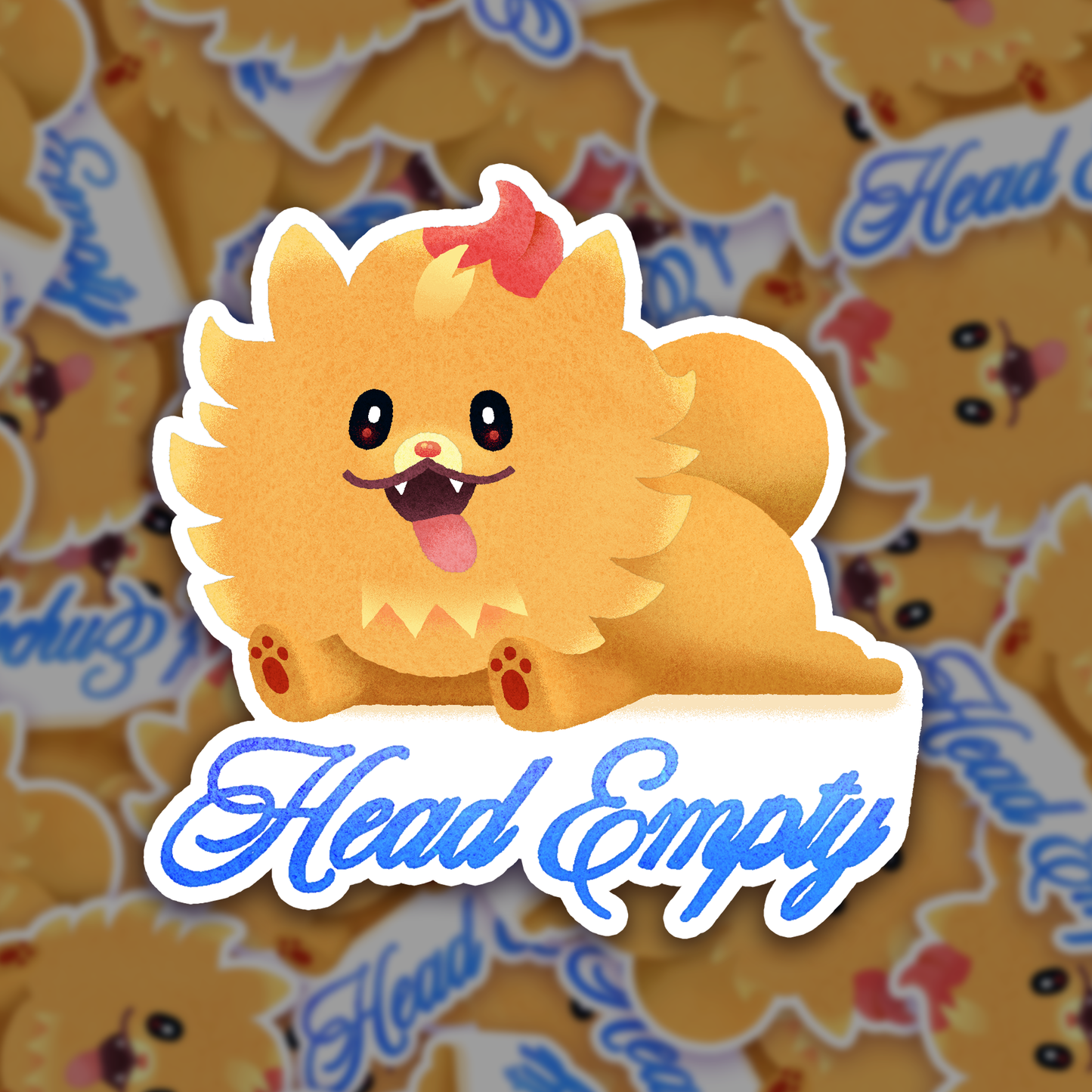 Head Empty Sticker